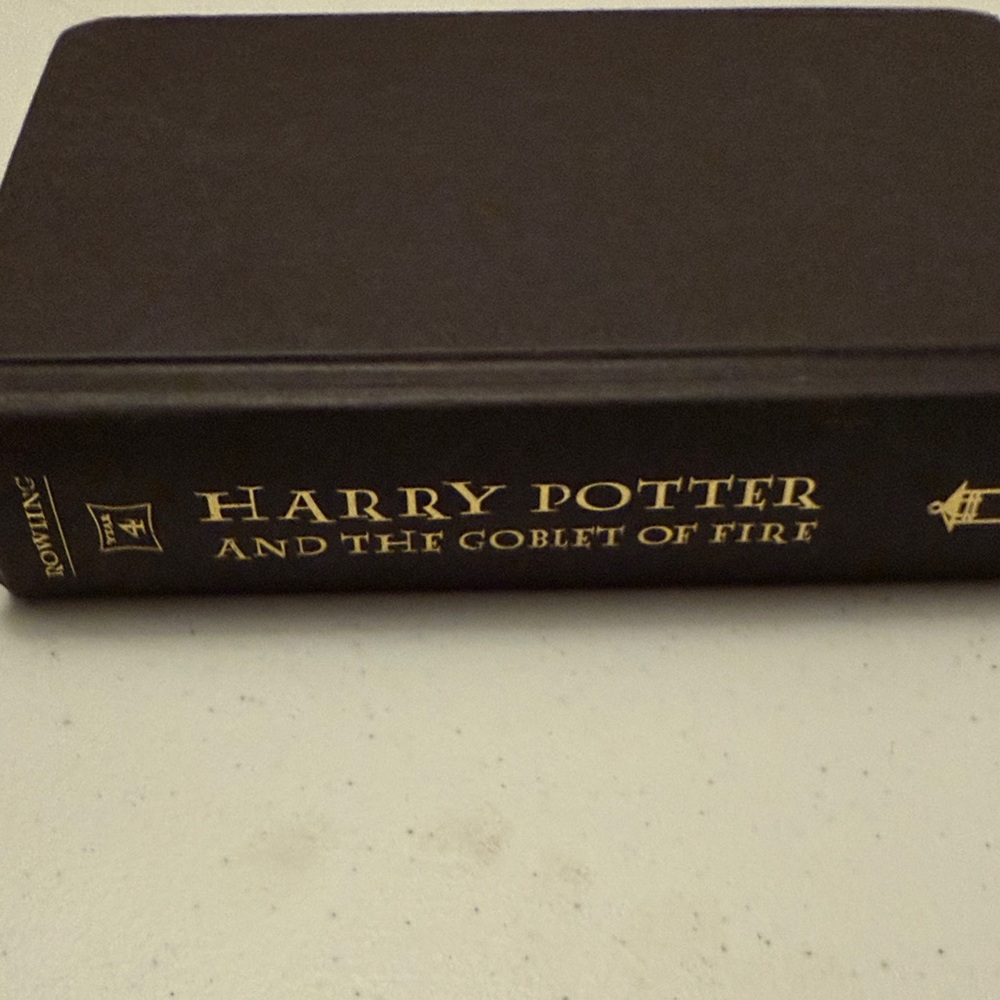 Harry Potter and the Goblet of Fire Book